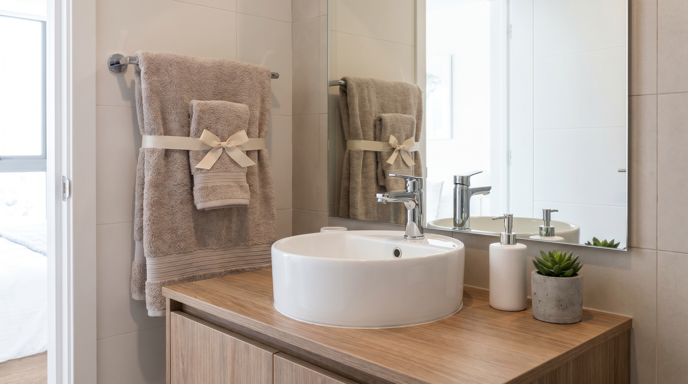 Essential Tier Primary Bathroom Staging