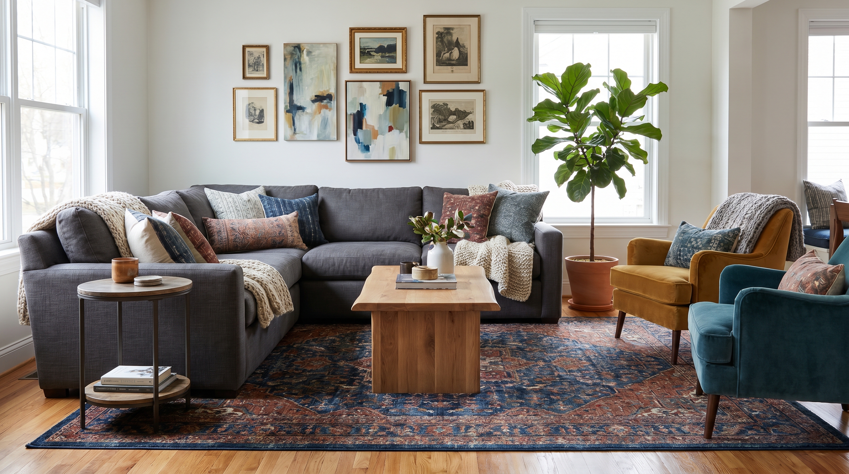 Signature Tier Living Room Staging