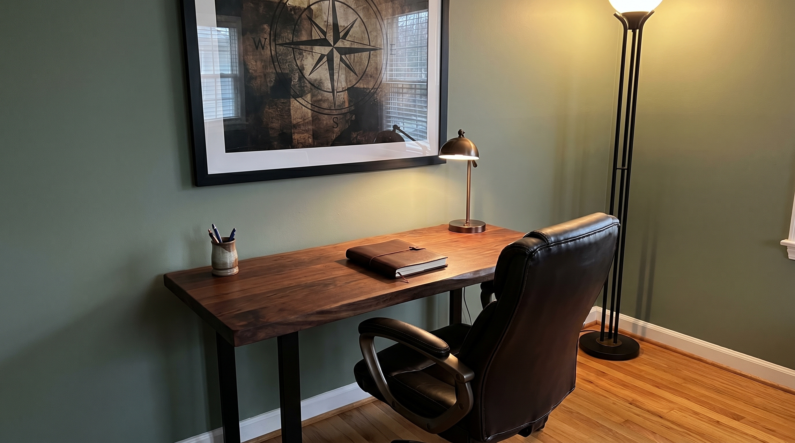 Luxury Tier Den Staging